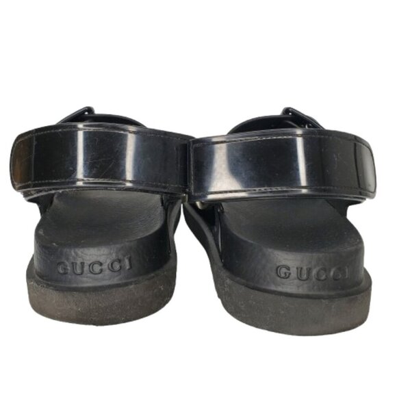 Gucci Isla Mini Double G Rubber Dad Sandals - Picture 4 of 8